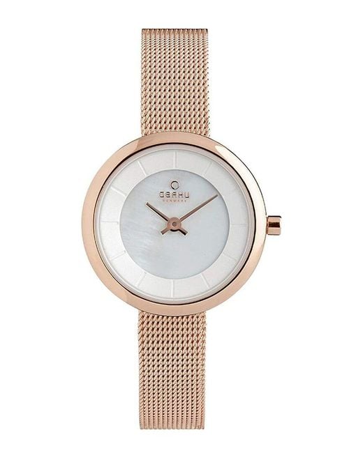 Obaku White Stille Watch