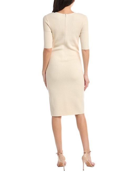St. John Natural Engineered Sheath Dress