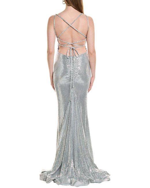 Issue New York Metallic Gown