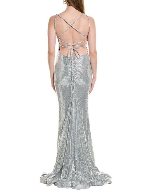 Issue New York Metallic Gown