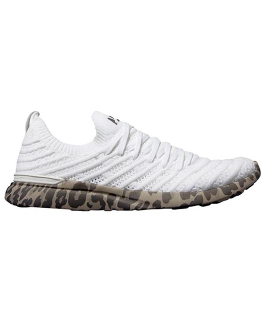 Athletic Propulsion Labs White Techloom Wave Sneaker