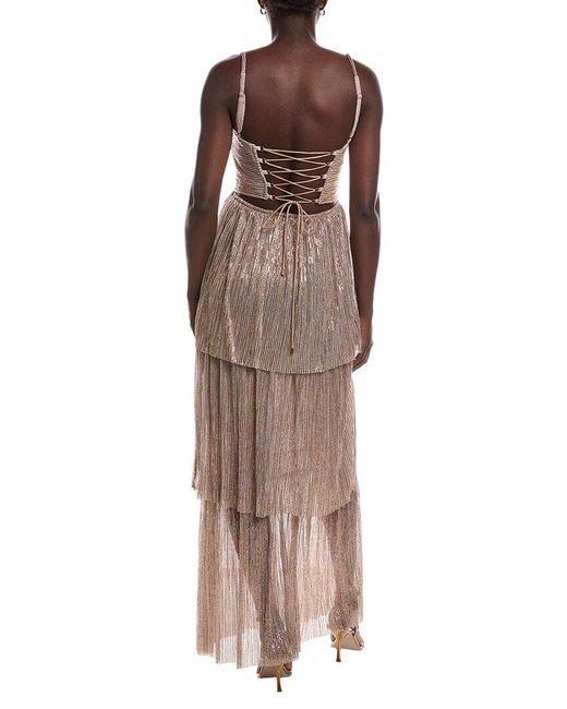Sabina Musayev Brown Altair Dress