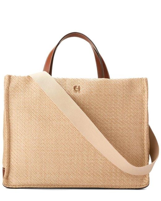 Cole Haan Natural Montecito Medium Leather Tote