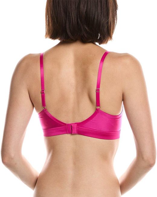 Hanro Pink Lilith Lace Soft Cup Bra