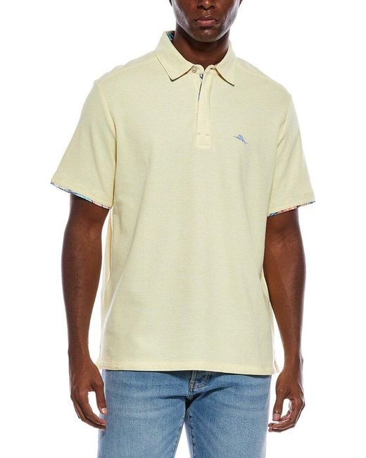 Tommy Bahama Green Positano Palms Five O' Clock Polo Shirt for men