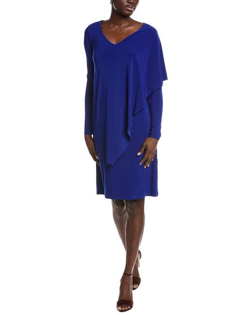 Joseph Ribkoff Blue Shift Dress