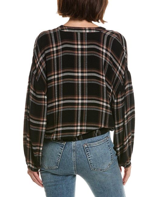 Bella Dahl Black Blouse