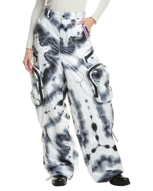 Khrisjoy Blue Wide Tech Pant