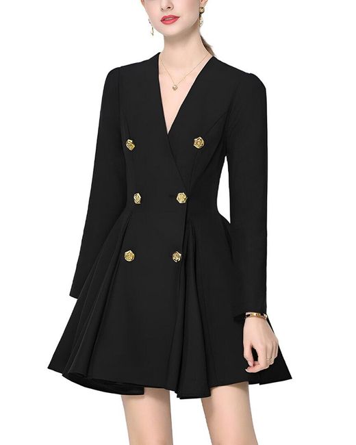 MIRA RICHI Black Mini Dress