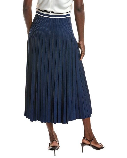 Alexis Blue Sanders Midi Skirt