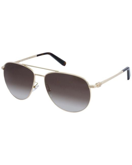 Ferragamo Metallic Sf157s 60mm Sunglasses for men