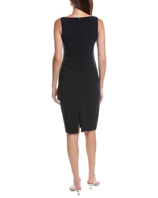 Max Mara Black Alfiere Mini Dress