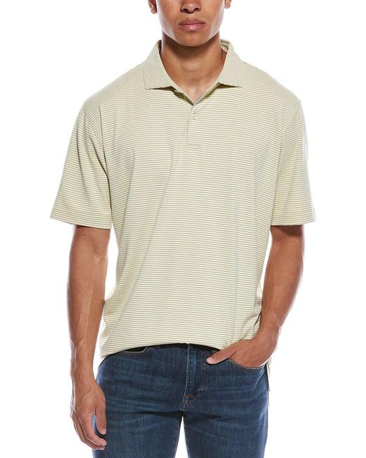 Peter Millar Natural Ballad Performance Jersey Polo Shirt for men