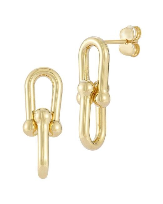 Ember Fine Jewelry Metallic 14k Starrup Link Earrings