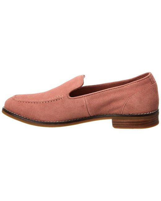 Sperry Top-Sider Pink Fairpoint Suede Loafer