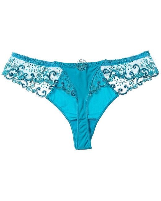 Simone Perele Blue Simone Perele Thong
