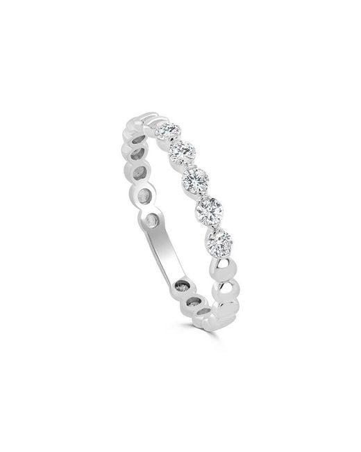 Sabrina Designs White 14k 0.24 Ct. Tw. Diamond Ring