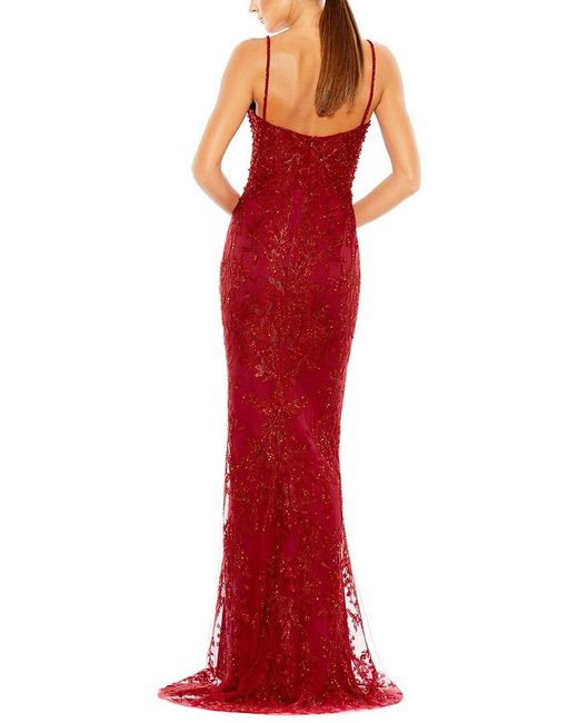 Mac Duggal Red Gown