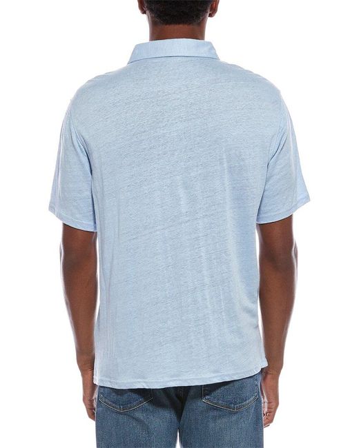 J.McLaughlin Blue Larkspur Knit Shirt for men