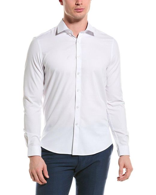 Paisley & Gray White Samuel Shirt for men