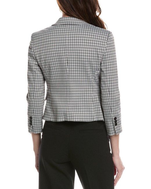 Theory Gray Micro Blazer