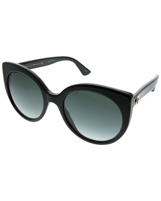 Gucci Black Gg0325S 55Mm Sunglasses