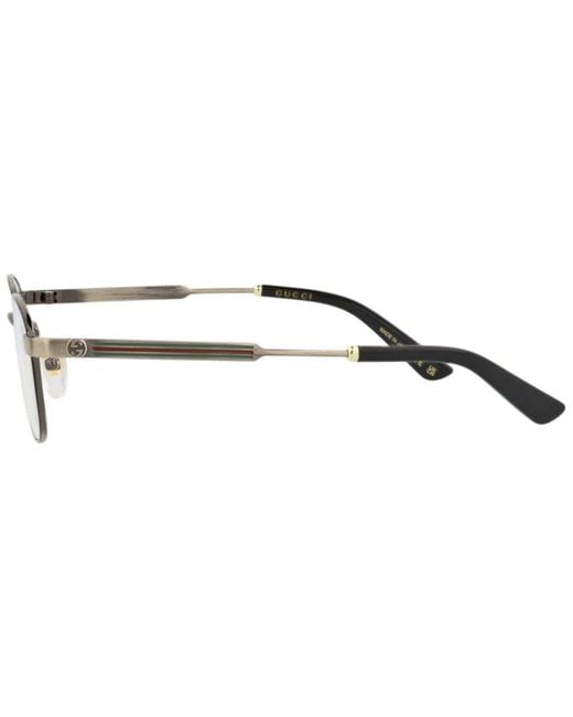 Gucci Metallic 50Mm Optical Frames