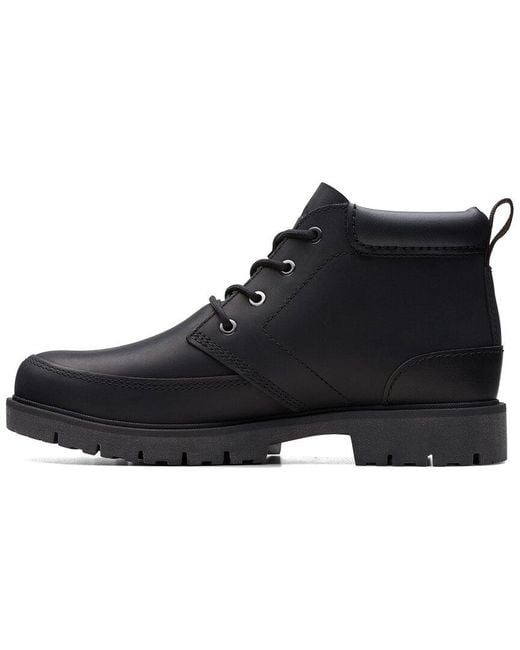 Clarks Rossdale Mid Boots Mens 13 Black Excellent Leather Lace Up Lug Sole Clarks Rossdale Mid 26173454 7 Lace-up boots in black buy online main image 2
