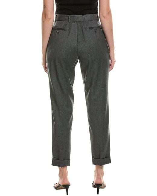 Officine Generale Black Pierre Wool Pant