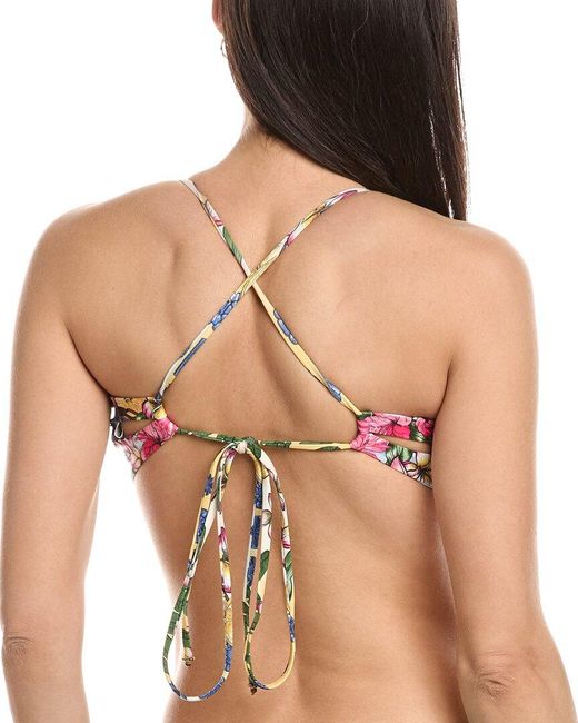 Agua Bendita Blue Lilou Bikini Top