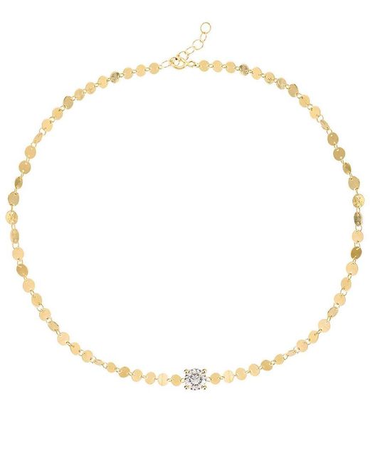 SEA OF ICE 6mm Round Austrian Crystal Solitaire Choker Necklace - 925 Sterling Silver, 13" + 3" Extender, For Women & Men