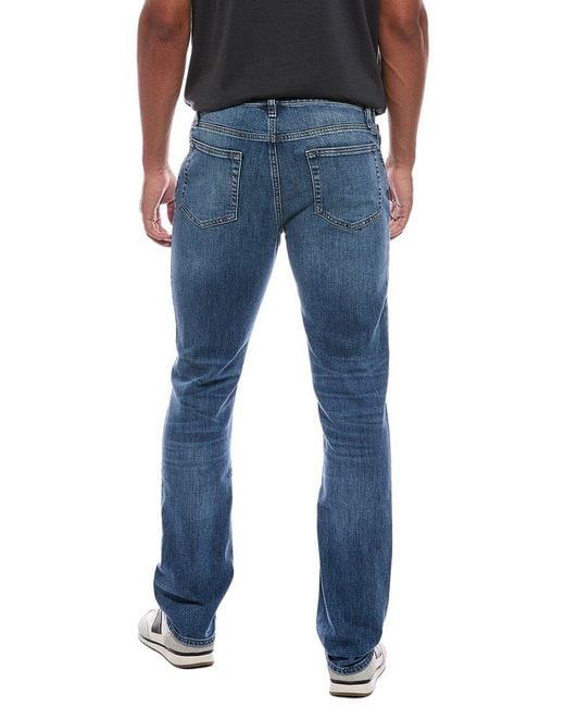 FRAME Blue Modern Meadowvale Straight Jean for men