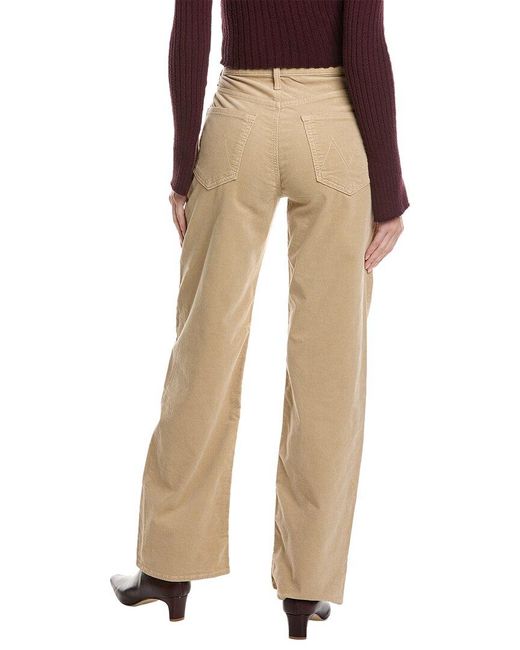 Mother Natural The Dodger Sneak Taos Taupe Straight Leg Jean