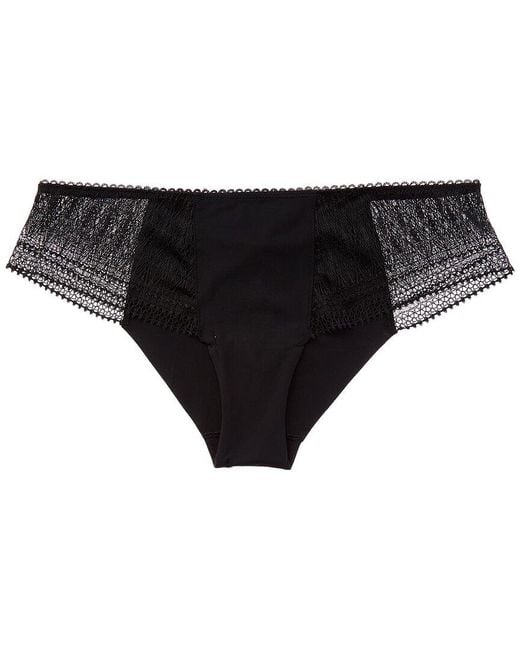 Passionata Black Leila Lace Brief