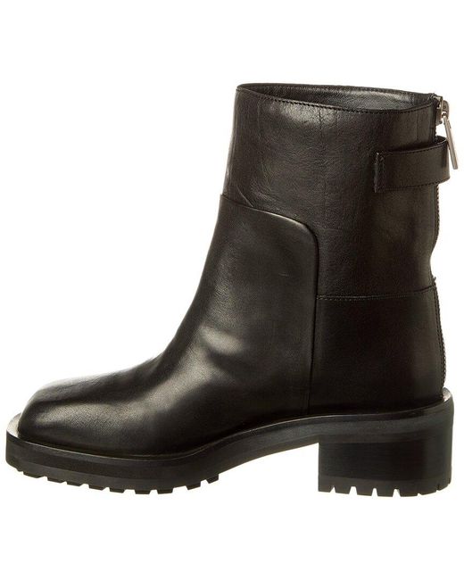 Jimmy Choo Black Brooklyn Leather Boot