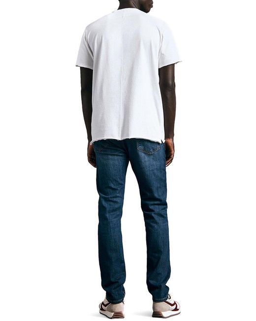 Rag & Bone Blue Fit 2 Authentic Stretch Throop Slim Fit Jean for men