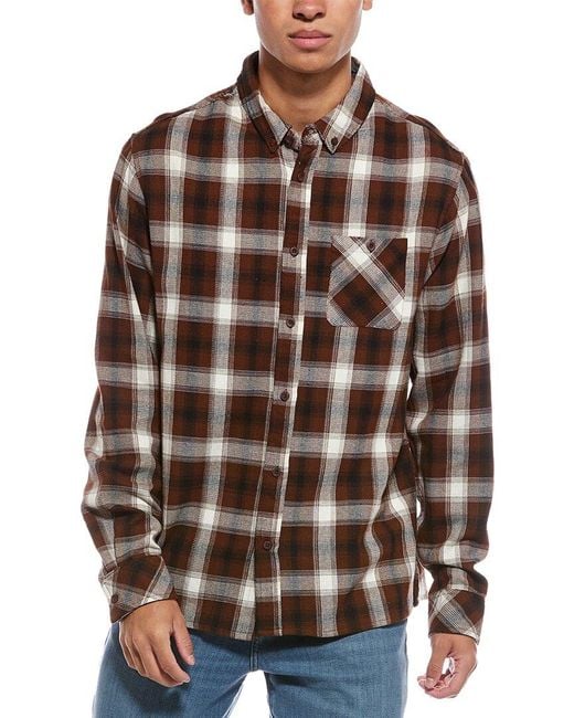 Sovereign Code Brown Durian Shirt for men