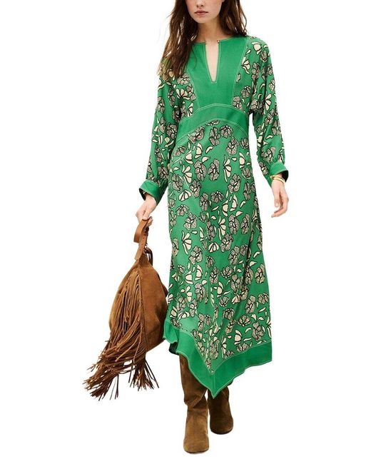 Ba&sh Green Aude Dress