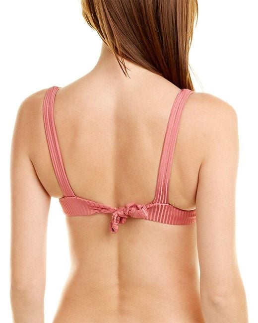 Vitamin A Pink Demi Triangle Bra
