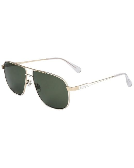 Sergio Tacchini Green St7005 57mm Sunglasses for men