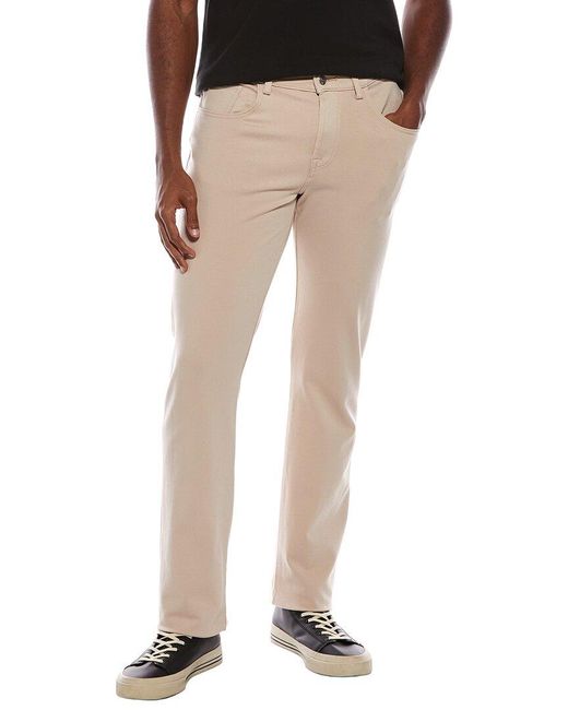 7 For All Mankind Natural The Straight Chino for men