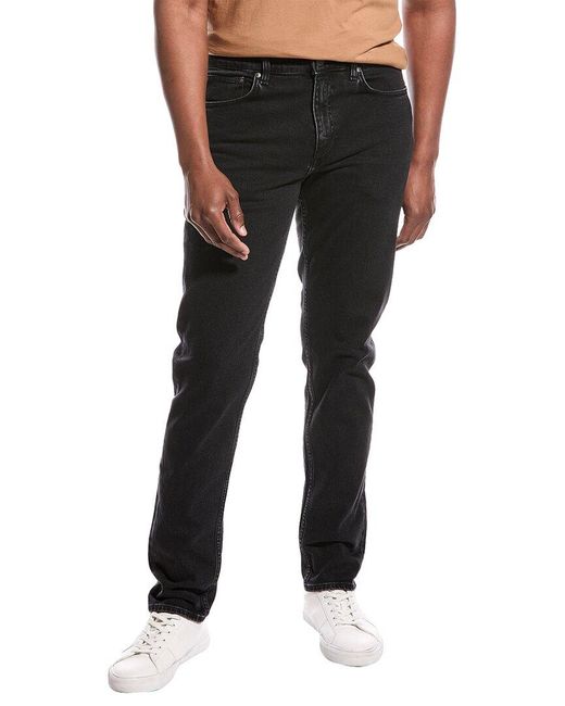 Theory Black Athletic Fit Jean for men