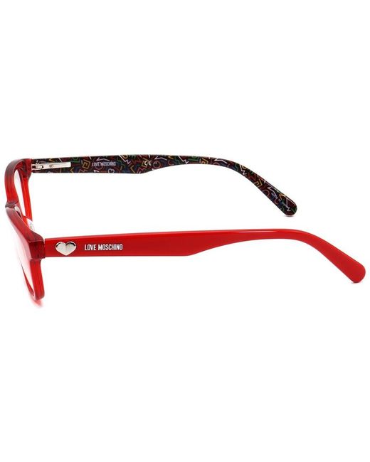 Love Moschino Red Mol512 50mm Optical Frames