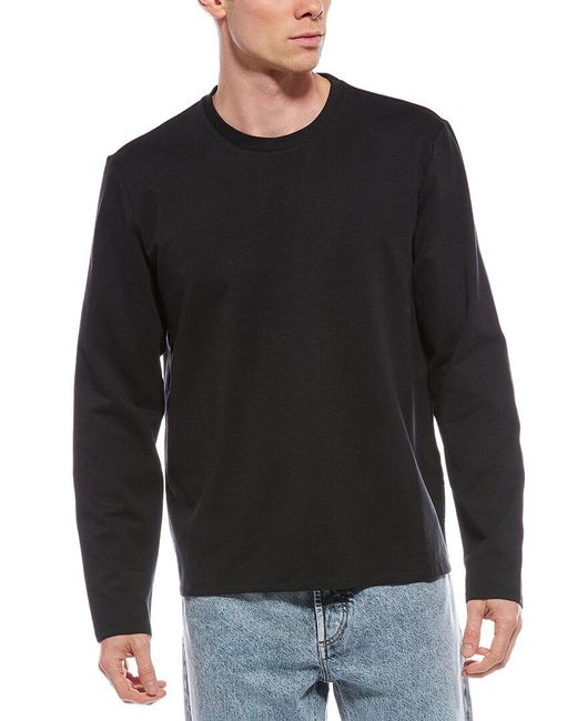 Rag & Bone Black Lewis Crewneck Sweatshirt for men