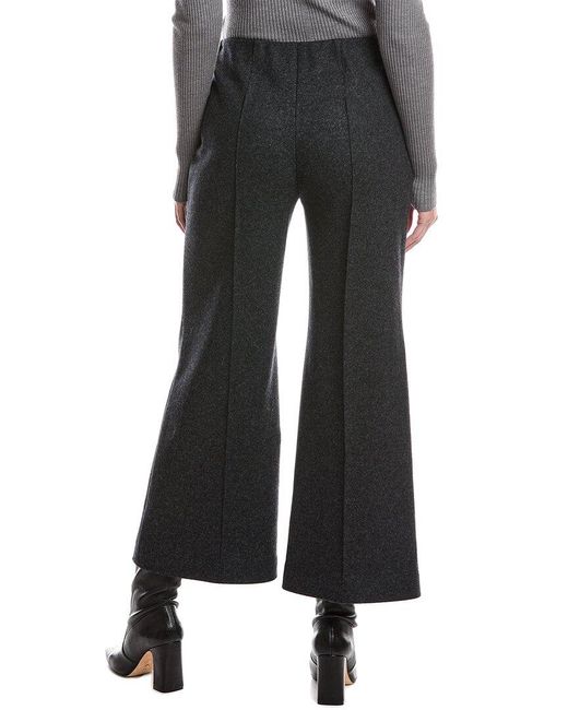 Lafayette 148 New York Black Beekman Wool-Blend Pant