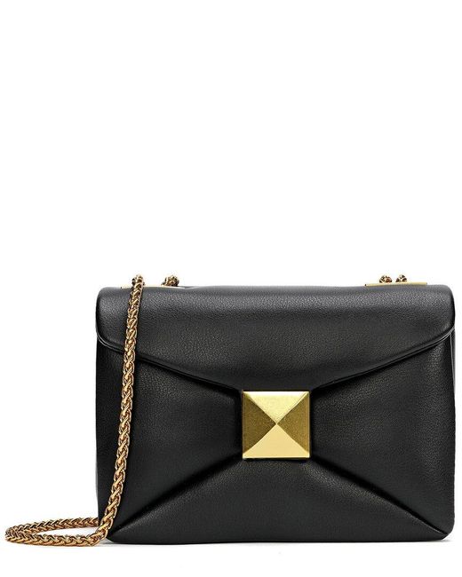 Tiffany & Fred Smooth Leather Shoulder Bag in Black | Lyst