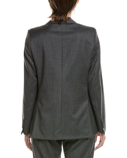 Officine Generale Gray Valerianne Wool Jacket