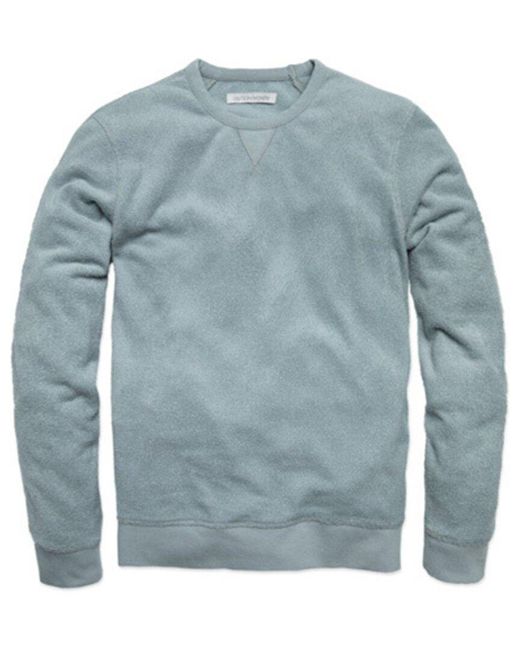 Outerknown Blue Hightide Crewneck Sweater for men
