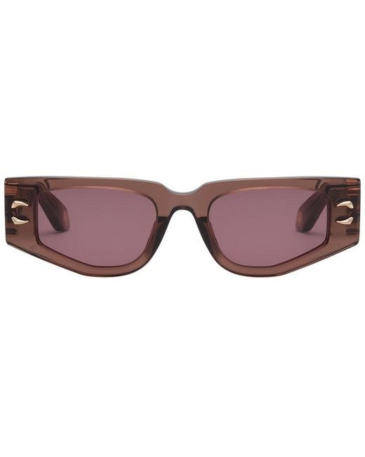 Roberto Cavalli Brown 51Mm Sunglasses