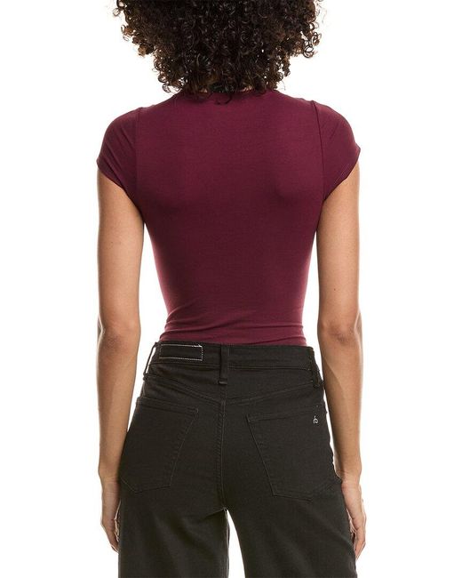 Theory Purple Tace Shirt